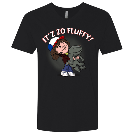 T-Shirts Black / X-Small It´z Zo Fluffy Men's Premium V-Neck