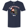 T-Shirts Midnight Navy / X-Small It´z Zo Fluffy Men's Premium V-Neck