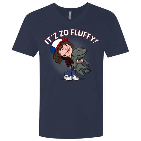 T-Shirts Midnight Navy / X-Small It´z Zo Fluffy Men's Premium V-Neck