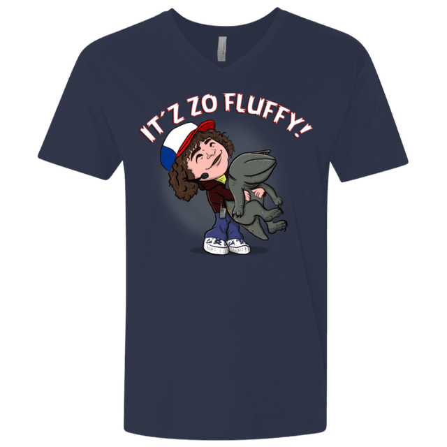 T-Shirts Midnight Navy / X-Small It´z Zo Fluffy Men's Premium V-Neck