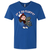 T-Shirts Royal / X-Small It´z Zo Fluffy Men's Premium V-Neck