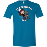 T-Shirts Antique Sapphire / S It´z Zo Fluffy Men's Semi-Fitted Softstyle
