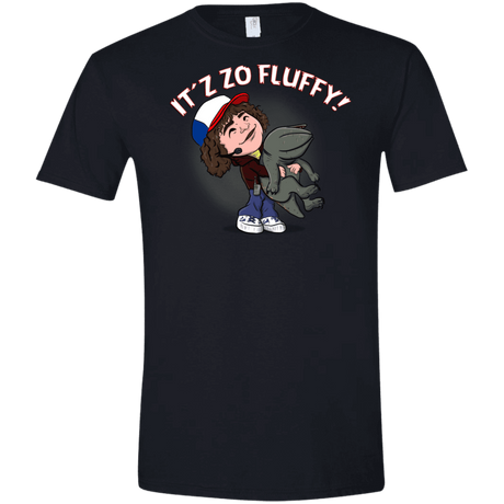 T-Shirts Black / X-Small It´z Zo Fluffy Men's Semi-Fitted Softstyle