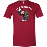 T-Shirts Cardinal Red / S It´z Zo Fluffy Men's Semi-Fitted Softstyle