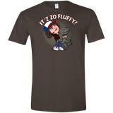 T-Shirts Dark Chocolate / S It´z Zo Fluffy Men's Semi-Fitted Softstyle
