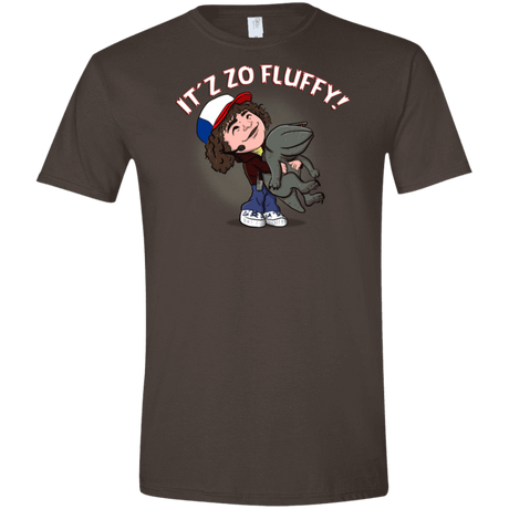 T-Shirts Dark Chocolate / S It´z Zo Fluffy Men's Semi-Fitted Softstyle