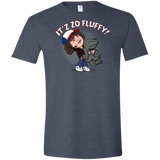 T-Shirts Heather Navy / S It´z Zo Fluffy Men's Semi-Fitted Softstyle