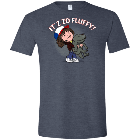 T-Shirts Heather Navy / S It´z Zo Fluffy Men's Semi-Fitted Softstyle