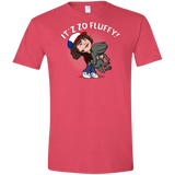T-Shirts Heather Red / S It´z Zo Fluffy Men's Semi-Fitted Softstyle