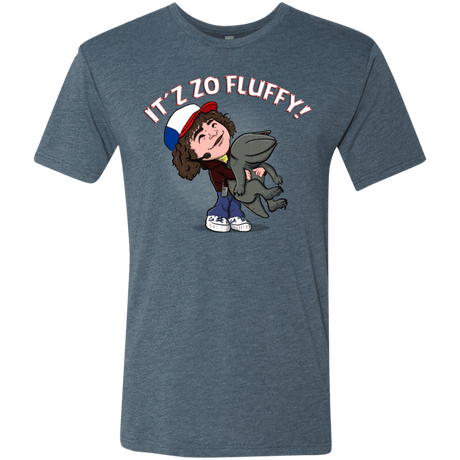 T-Shirts Indigo / S It´z Zo Fluffy Men's Triblend T-Shirt