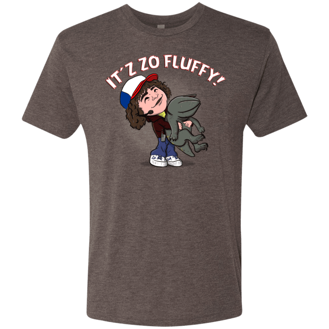 T-Shirts Macchiato / S It´z Zo Fluffy Men's Triblend T-Shirt