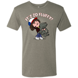 T-Shirts Venetian Grey / S It´z Zo Fluffy Men's Triblend T-Shirt