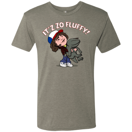 T-Shirts Venetian Grey / S It´z Zo Fluffy Men's Triblend T-Shirt