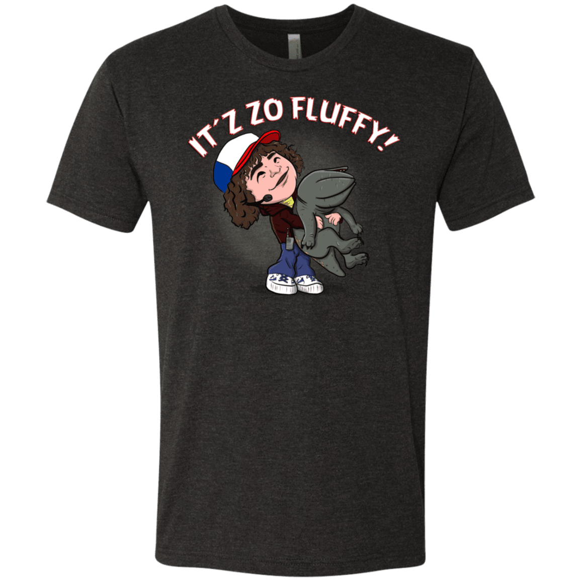 T-Shirts Vintage Black / S It´z Zo Fluffy Men's Triblend T-Shirt