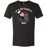 T-Shirts Vintage Black / S It´z Zo Fluffy Men's Triblend T-Shirt