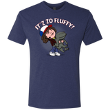 T-Shirts Vintage Navy / S It´z Zo Fluffy Men's Triblend T-Shirt