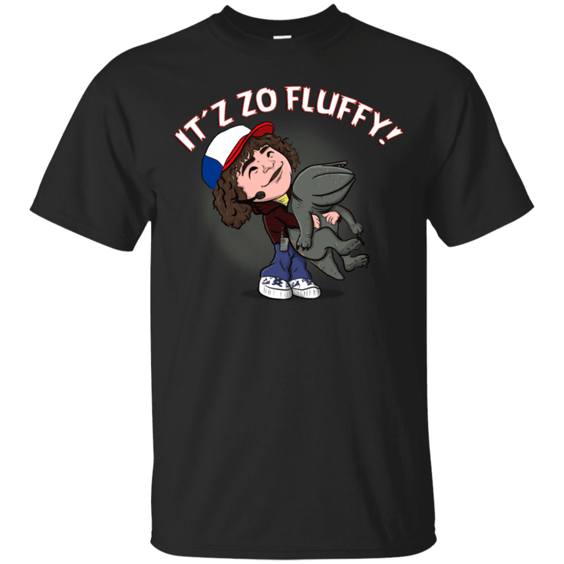 T-Shirts Black / S It´z Zo Fluffy T-Shirt