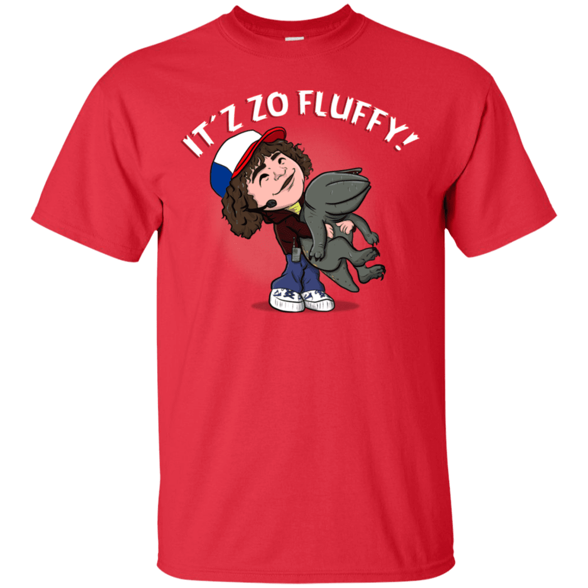 T-Shirts Red / S It´z Zo Fluffy T-Shirt
