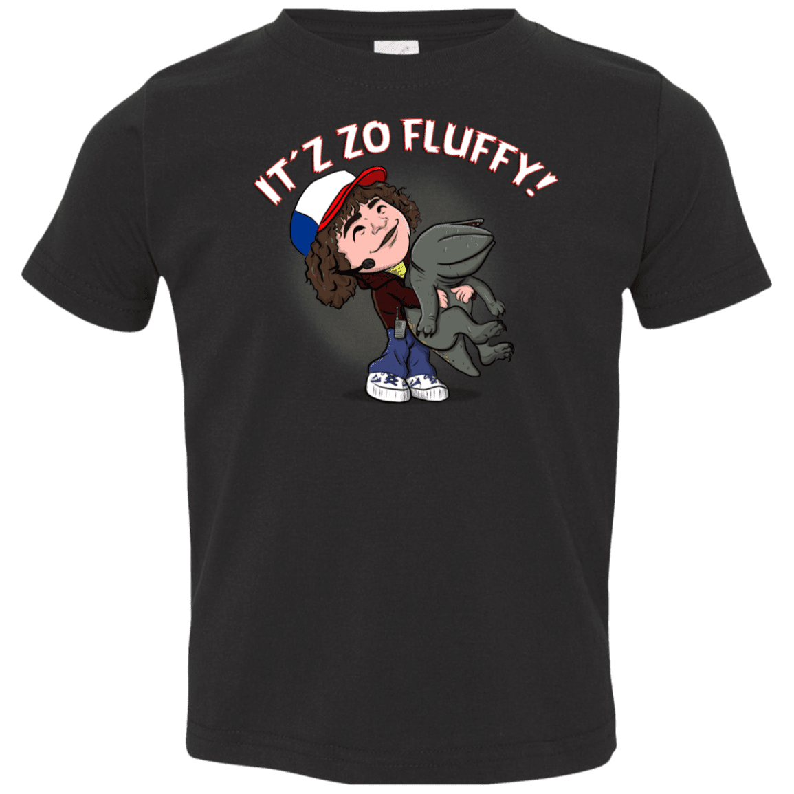 T-Shirts Black / 2T It´z Zo Fluffy Toddler Premium T-Shirt