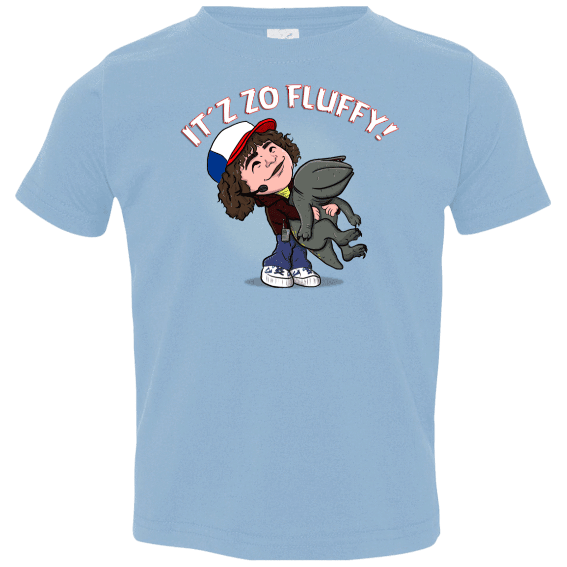 T-Shirts Light Blue / 2T It´z Zo Fluffy Toddler Premium T-Shirt