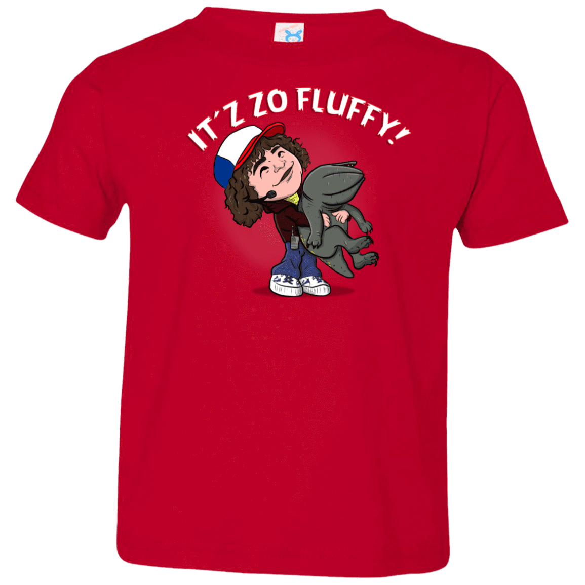 T-Shirts Red / 2T It´z Zo Fluffy Toddler Premium T-Shirt