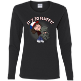 T-Shirts Black / S It´z Zo Fluffy Women's Long Sleeve T-Shirt