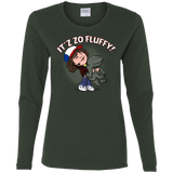 T-Shirts Forest / S It´z Zo Fluffy Women's Long Sleeve T-Shirt