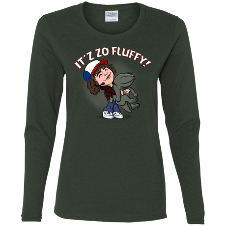 T-Shirts Forest / S It´z Zo Fluffy Women's Long Sleeve T-Shirt