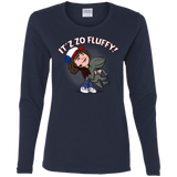 T-Shirts Navy / S It´z Zo Fluffy Women's Long Sleeve T-Shirt