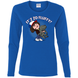 T-Shirts Royal / S It´z Zo Fluffy Women's Long Sleeve T-Shirt