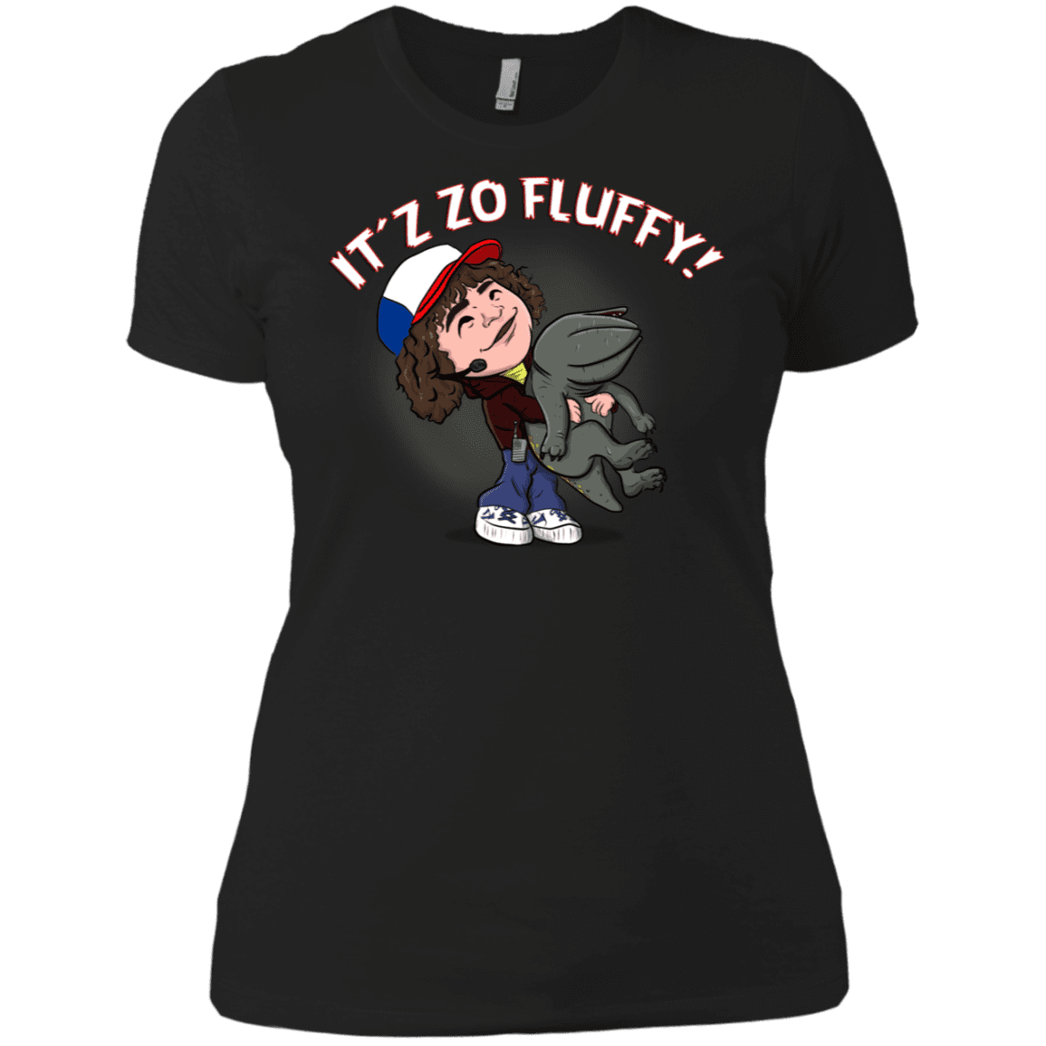 T-Shirts Black / X-Small It´z Zo Fluffy Women's Premium T-Shirt