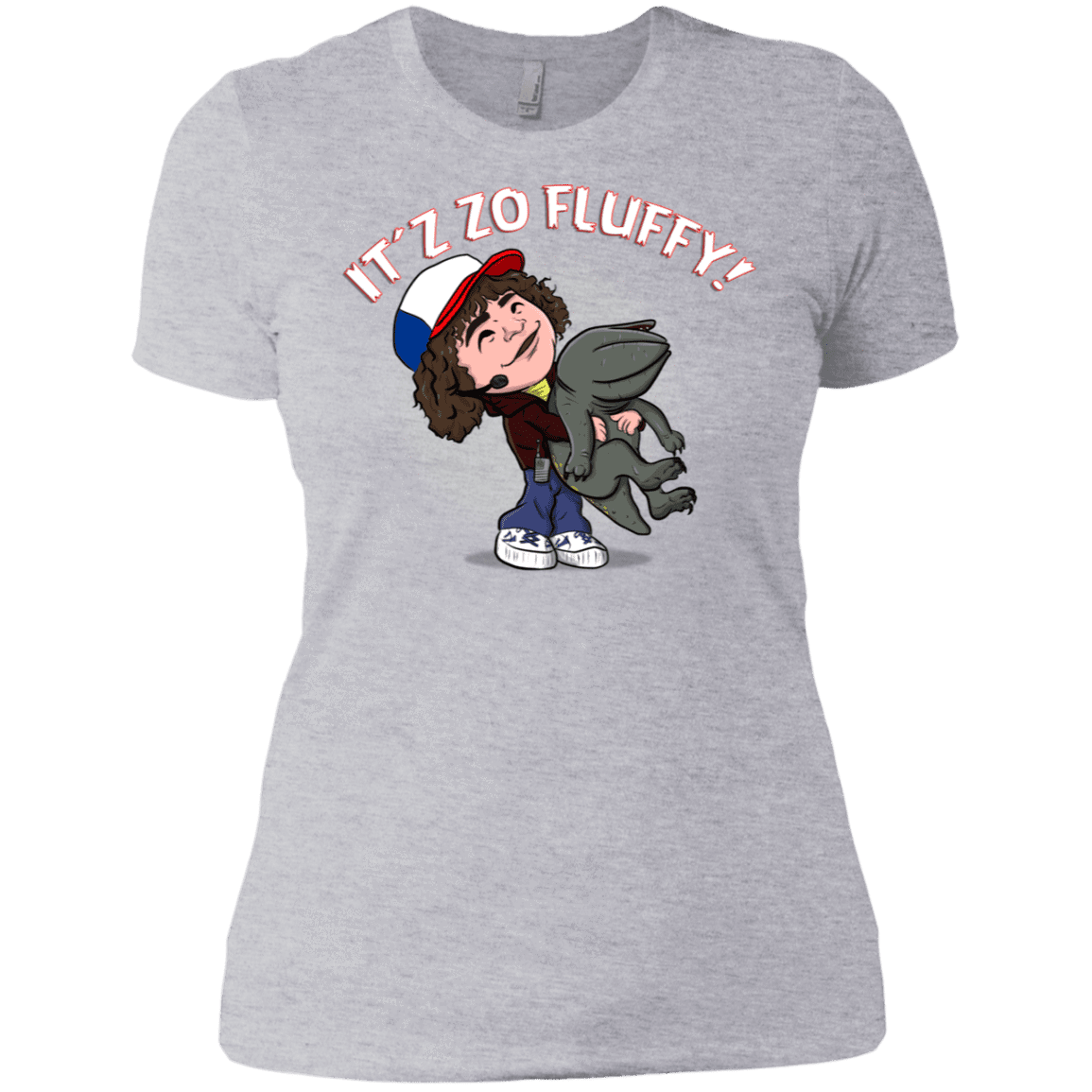 T-Shirts Heather Grey / X-Small It´z Zo Fluffy Women's Premium T-Shirt