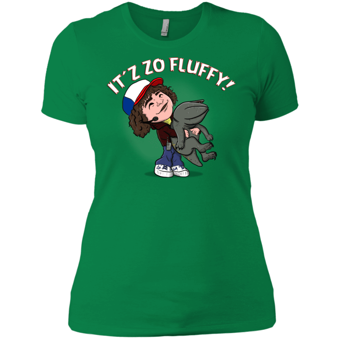T-Shirts Kelly Green / X-Small It´z Zo Fluffy Women's Premium T-Shirt