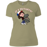T-Shirts Light Olive / X-Small It´z Zo Fluffy Women's Premium T-Shirt