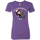 T-Shirts Purple Rush / S It´z Zo Fluffy Women's Triblend T-Shirt