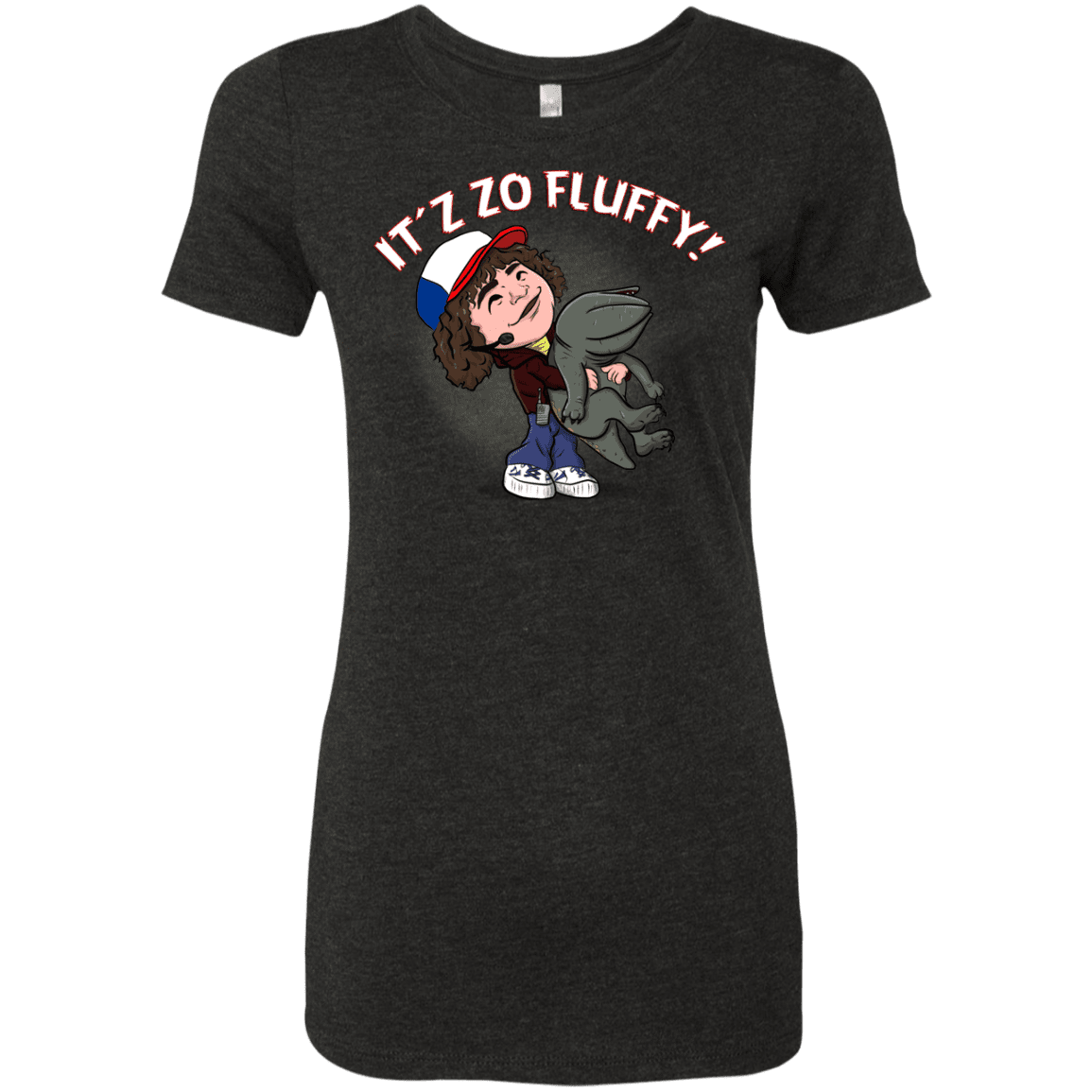 T-Shirts Vintage Black / S It´z Zo Fluffy Women's Triblend T-Shirt