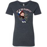 T-Shirts Vintage Navy / S It´z Zo Fluffy Women's Triblend T-Shirt