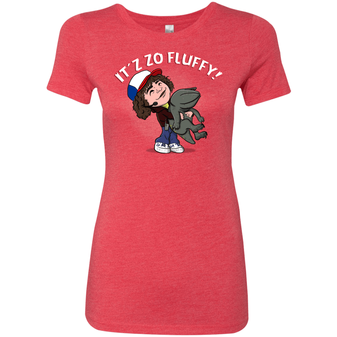 T-Shirts Vintage Red / S It´z Zo Fluffy Women's Triblend T-Shirt