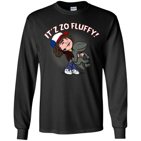 T-Shirts Black / YS It´z Zo Fluffy Youth Long Sleeve T-Shirt