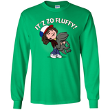 T-Shirts Irish Green / YS It´z Zo Fluffy Youth Long Sleeve T-Shirt