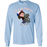 T-Shirts Light Blue / YS It´z Zo Fluffy Youth Long Sleeve T-Shirt