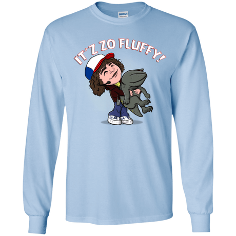 T-Shirts Light Blue / YS It´z Zo Fluffy Youth Long Sleeve T-Shirt