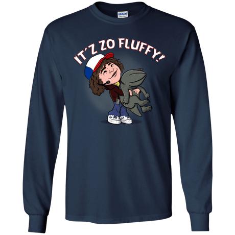 T-Shirts Navy / YS It´z Zo Fluffy Youth Long Sleeve T-Shirt