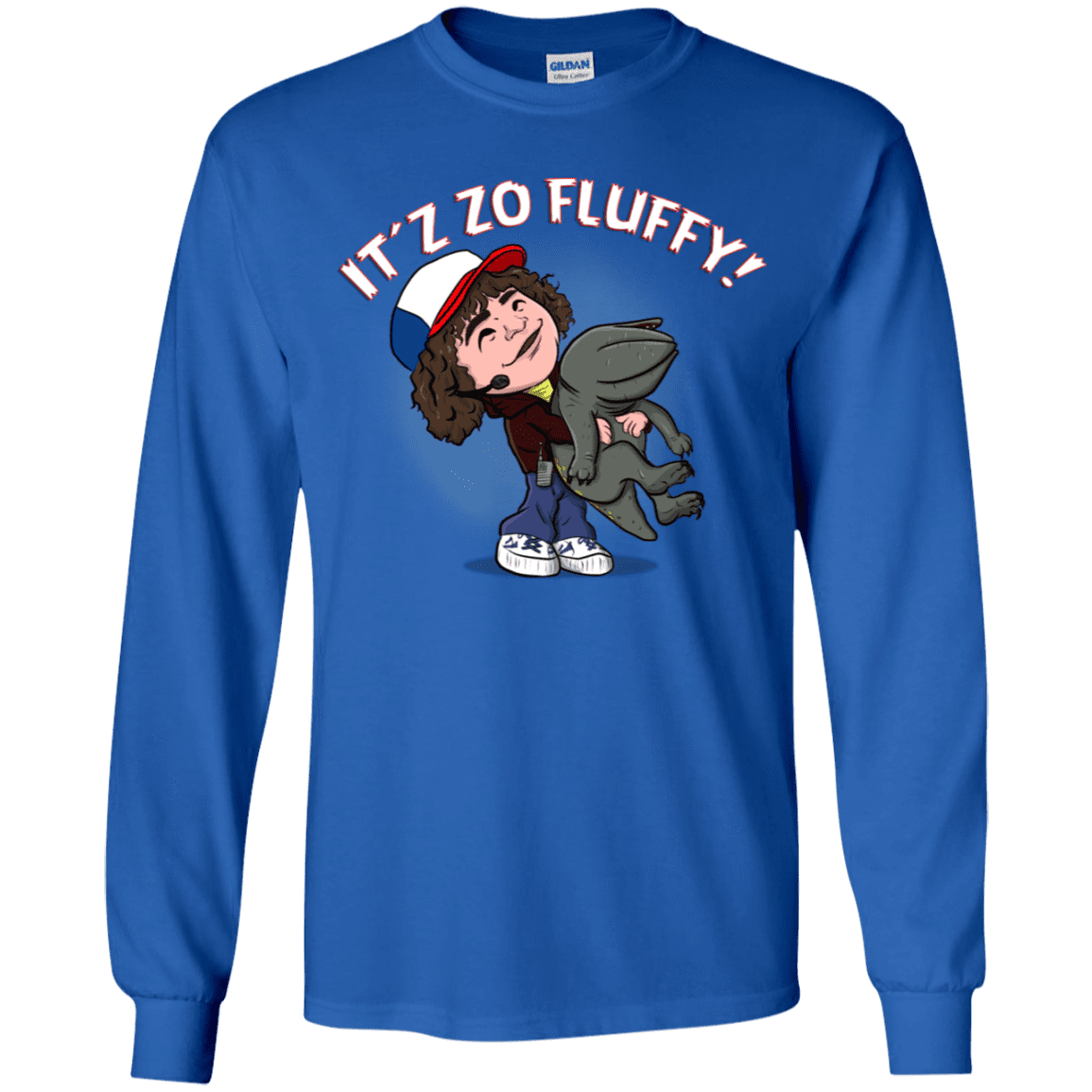 T-Shirts Royal / YS It´z Zo Fluffy Youth Long Sleeve T-Shirt