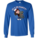 T-Shirts Royal / YS It´z Zo Fluffy Youth Long Sleeve T-Shirt