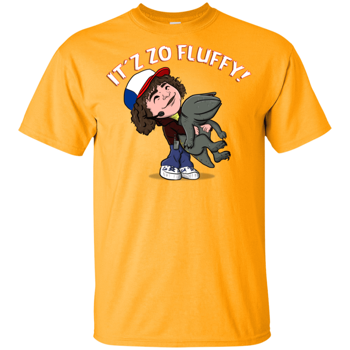 T-Shirts Gold / YXS It´z Zo Fluffy Youth T-Shirt