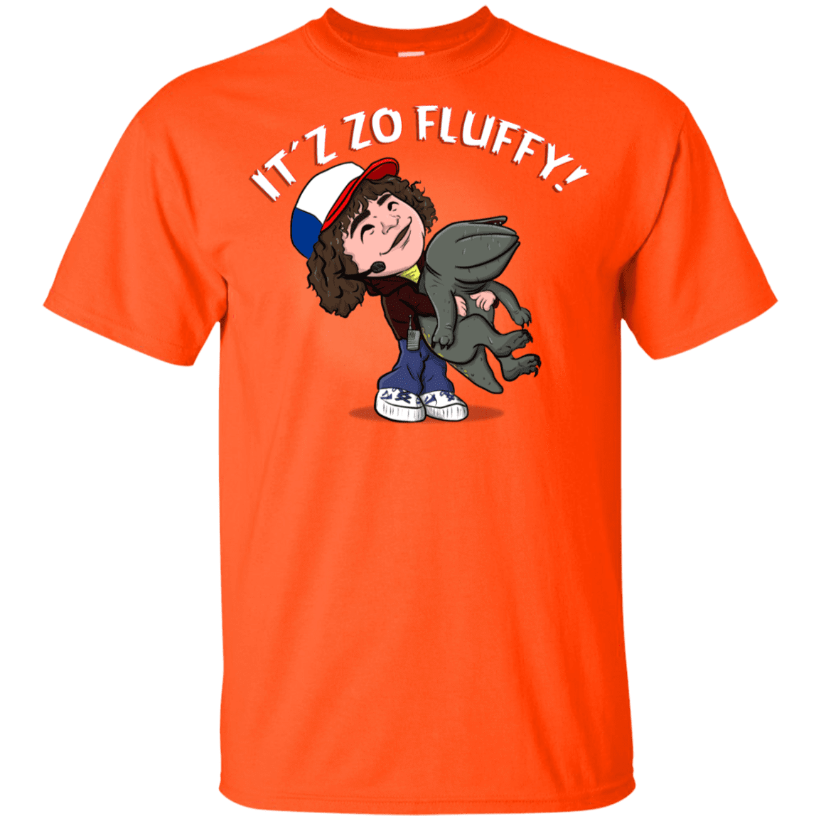 T-Shirts Orange / YXS It´z Zo Fluffy Youth T-Shirt