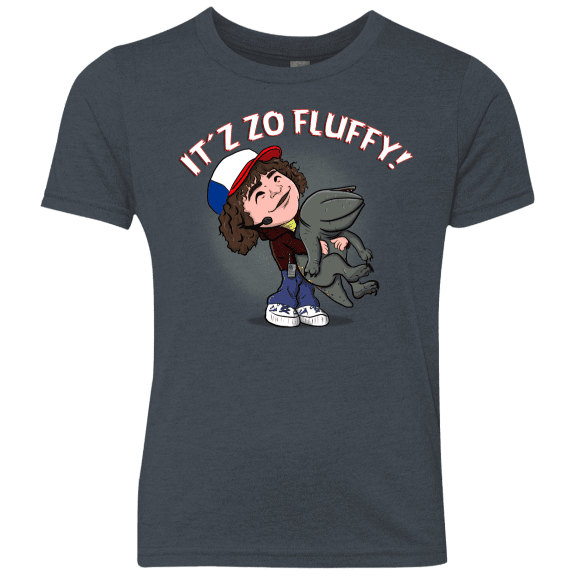 T-Shirts Vintage Navy / YXS It´z Zo Fluffy Youth Triblend T-Shirt