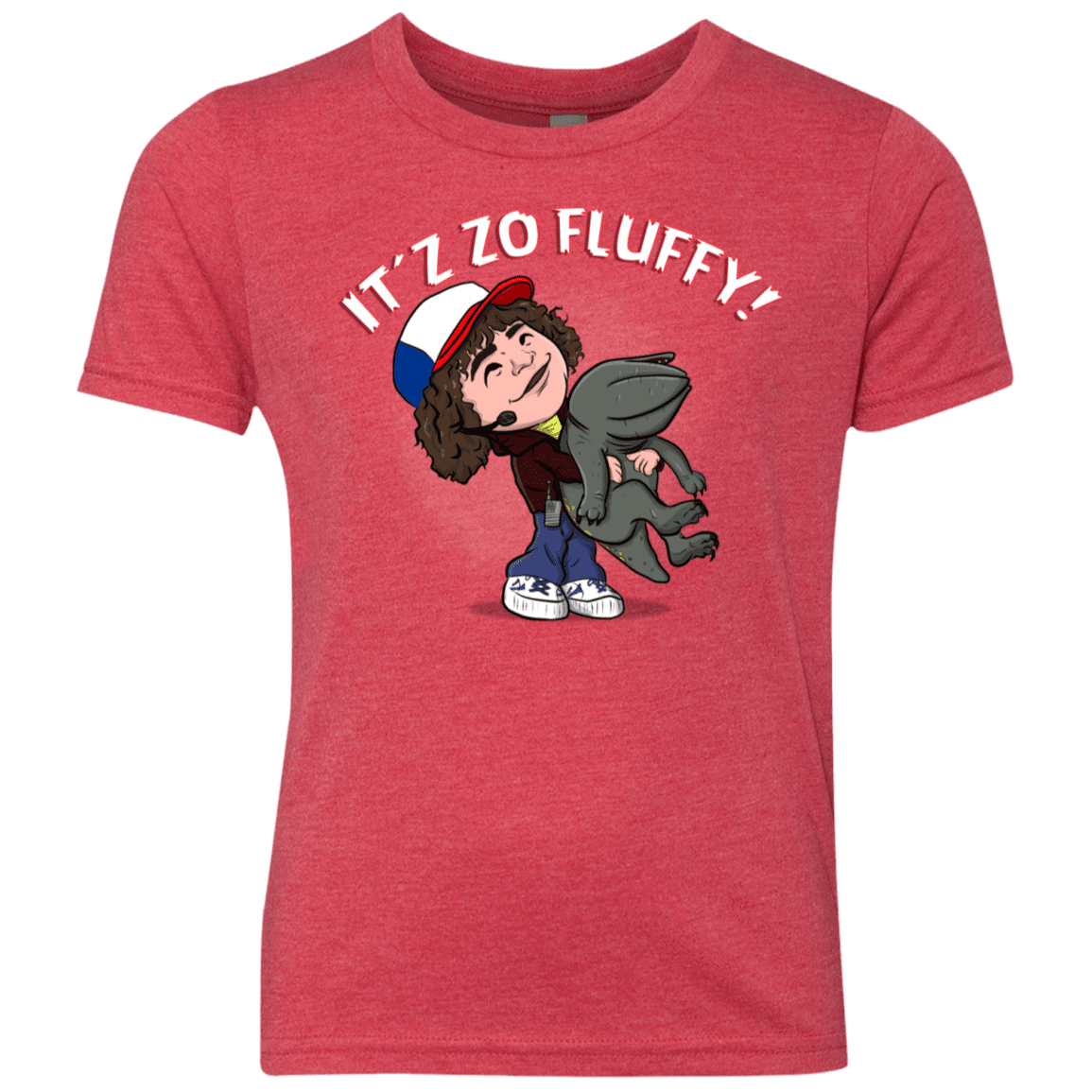 T-Shirts Vintage Red / YXS It´z Zo Fluffy Youth Triblend T-Shirt