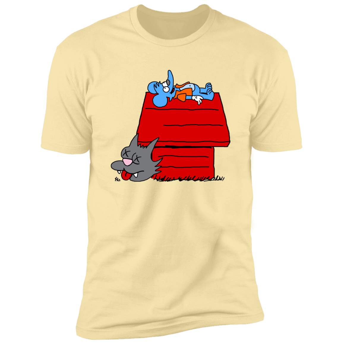 T-Shirts Banana Cream / S Itchy and Peanuts Men's Premium T-Shirt